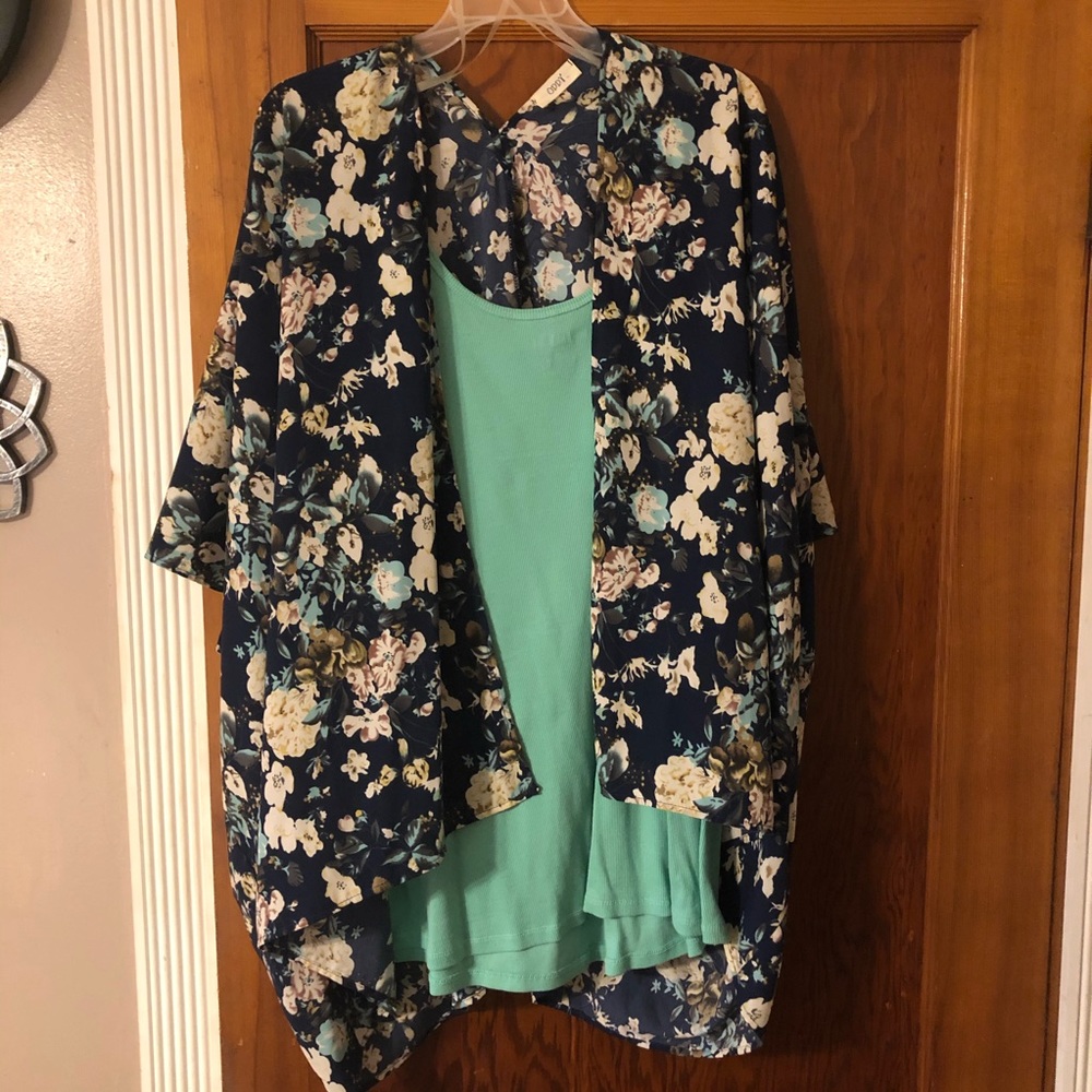 Kimono ONLY (tank not included)